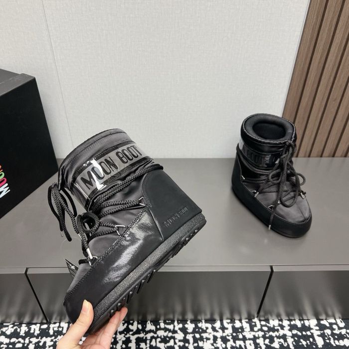 Moon Boot Icon Low Glance Black