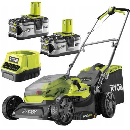 ryobi kosiarka akumulatorowa regulacja easyedge kosz ry18lm37a-240 +2x4ah