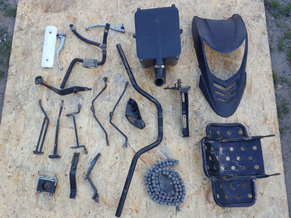 CPI 250 sx wahacz pompa tarcza oslona kolektor tlumik sztyca