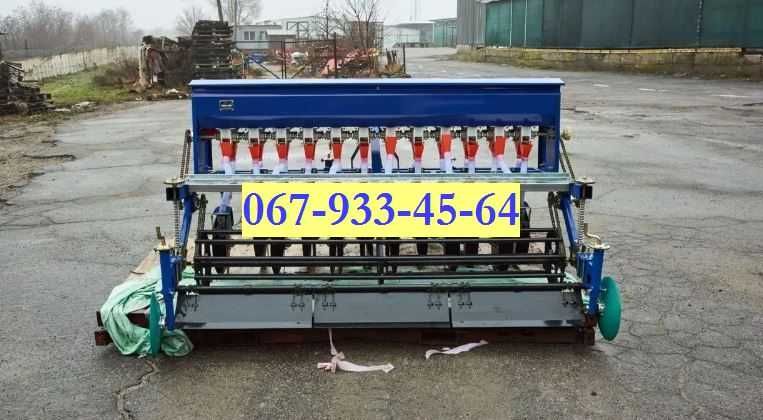 Дисковая Зерновая сеялка - ширина захвата 2.1 м на 14 рядов (СЗ, ЗАРЯ)