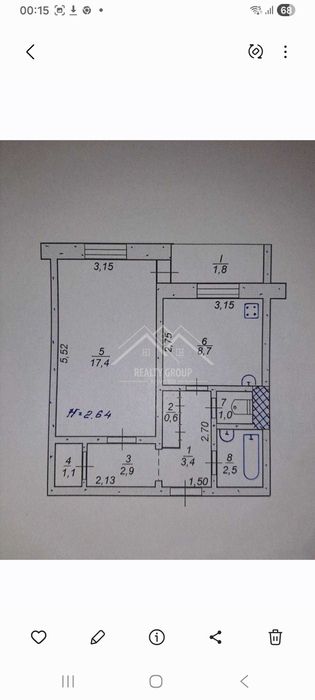 продам  1- комнатную квартиру Восточный-1 ( Европейский бульвар 1а)