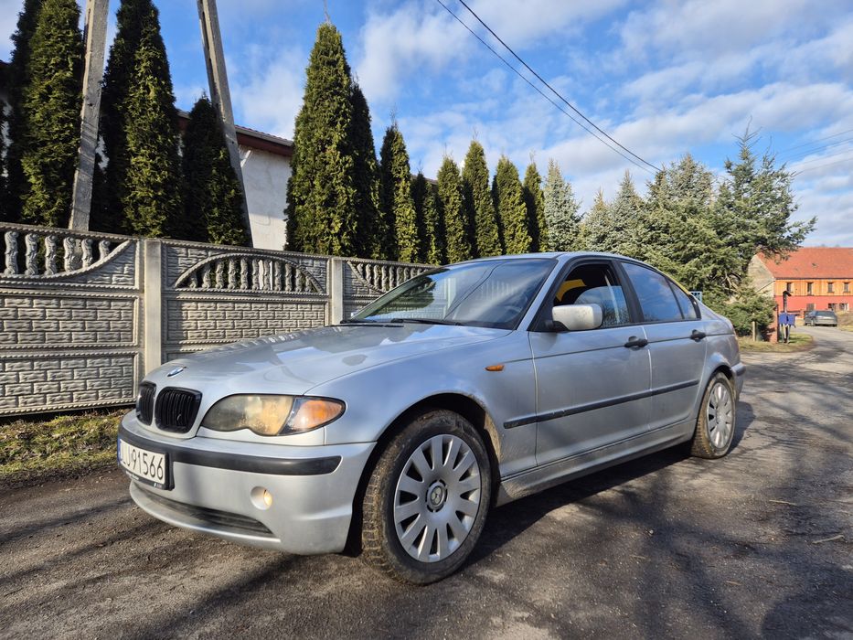 BMW E46 Polift 318i Sedan, katalizator, opłaty, elektryka, po stłuczce