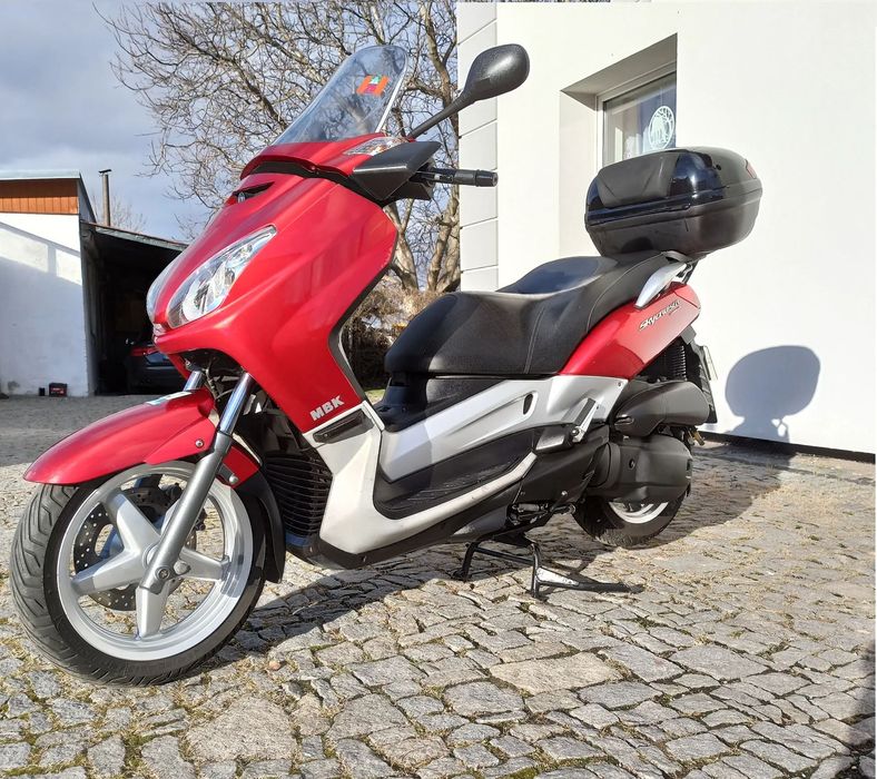 Yamaha X-max MBK Skycruiser XMAX 125ccm *2008*wtrysk, kufer na kat B