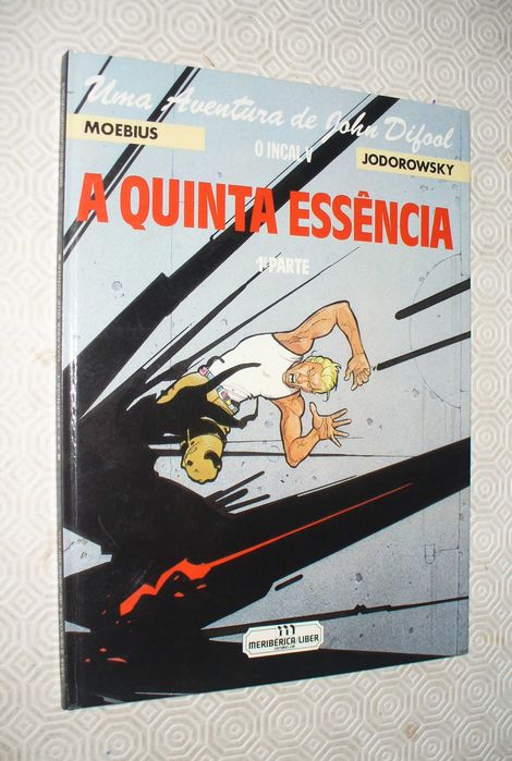 O INCAL - Jodorowsky / Moebius 5 A QUINTA ESSÊNCIA 1ª parte capa dura