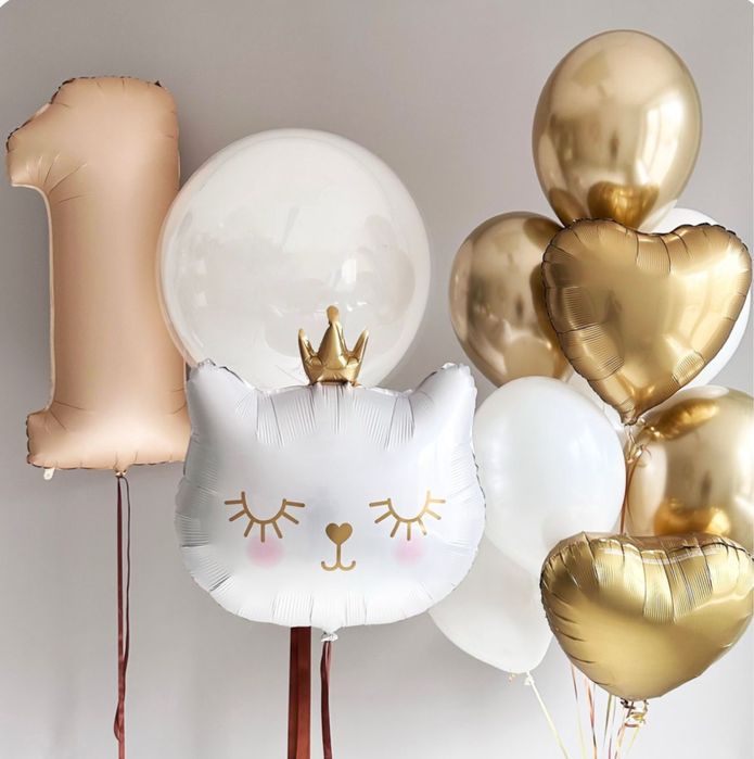 Акція на фольговані кулі шарики кульки