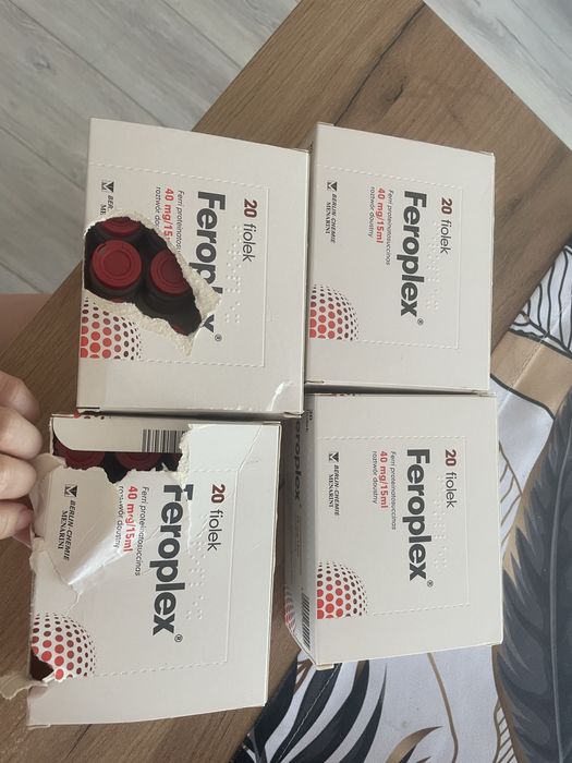 Ampułki nowe kilka opakowań