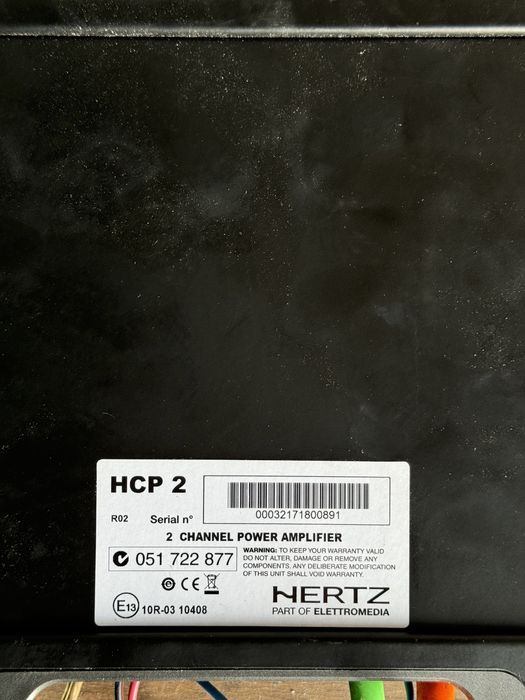 Amp Car Audio Hertz HCP2