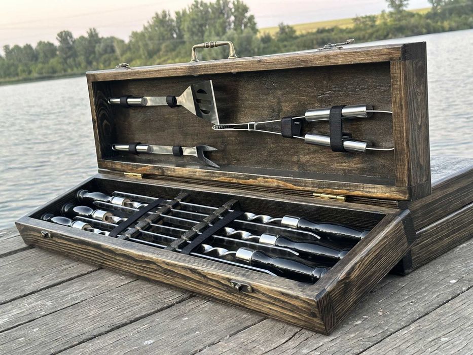 Набор шампуров, подарунок чоловіку, Подарунки, шампура, ПРОИЗВОДИТЕЛЬ