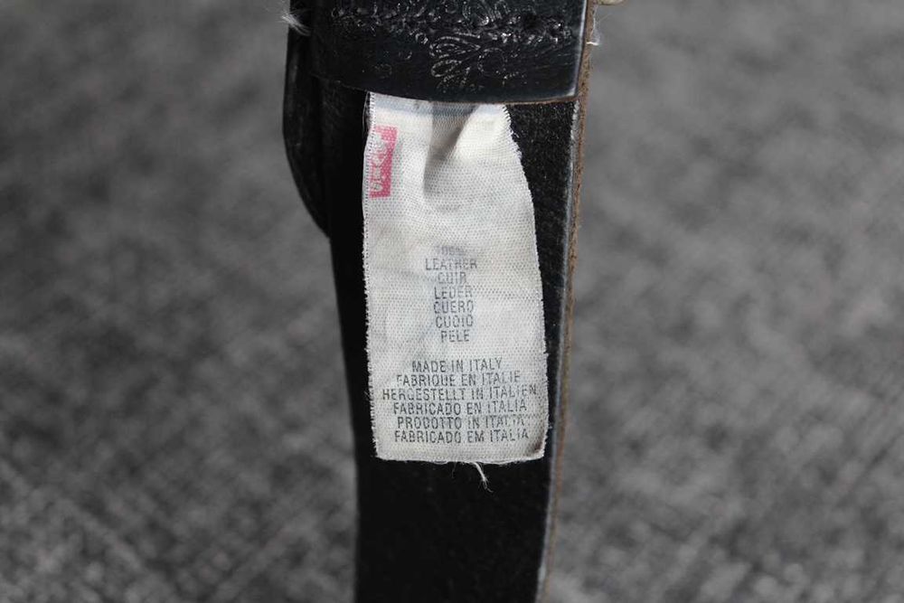 Ремінь шкіряний Levi's Оригінал Made in Italy W32-37