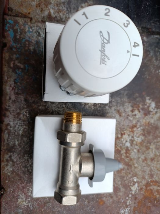 Термокомплект для радіатора прямий Danfoss RTL 1/2" з налаштуванням (0