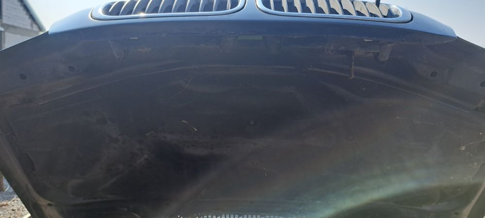 Bmw e46 Maska Klapa Zderzak M Pakiet Dunkelblau  263/5