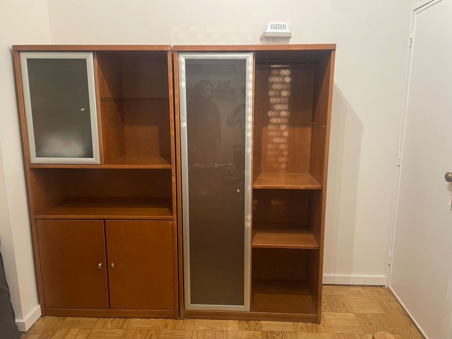 Móvel de 2 módulos em excelente estado para quarto ou sala