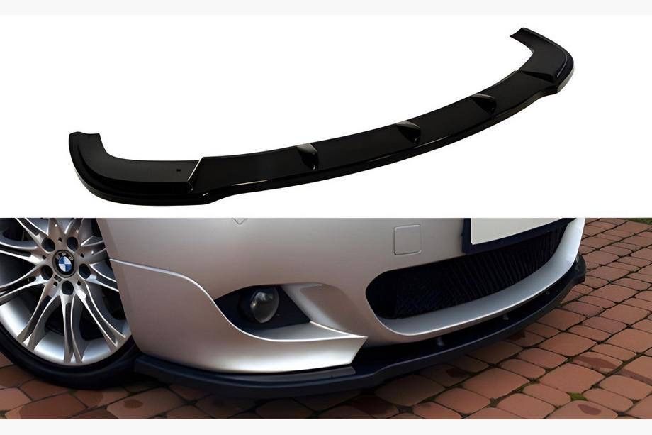 Губа накладка на передній бампер bmw e60