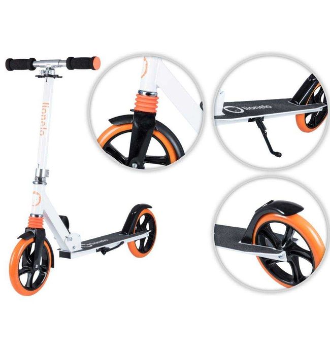 HULAJNOGA Składana Duża Lionelo Luca do 100kg