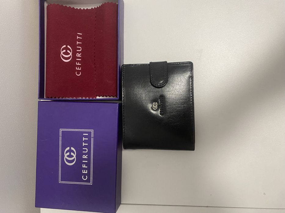 Portfel skórzany męski