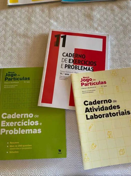 Cadernos de Exercícios Física e Química A - 11º ano