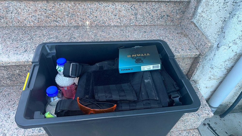 Airsoft M4 com HI-CAPA e Gear –Specna Arms SA-C22 CORE  GATE TITAN