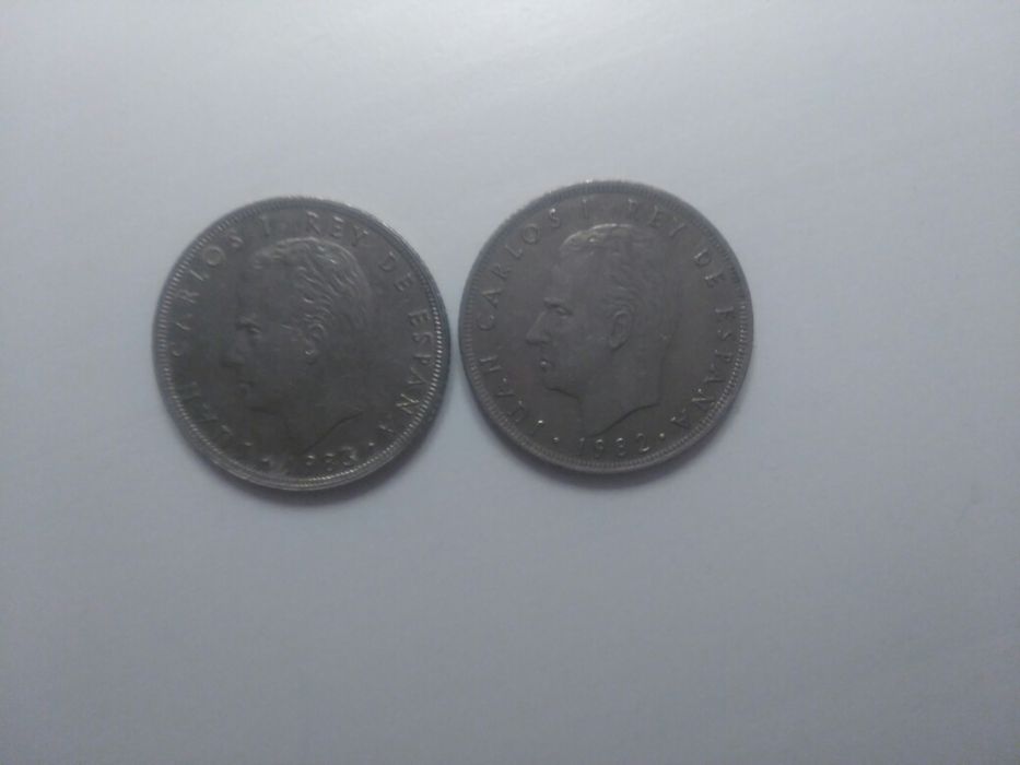 Moedas de 25 pesetas - Espanha