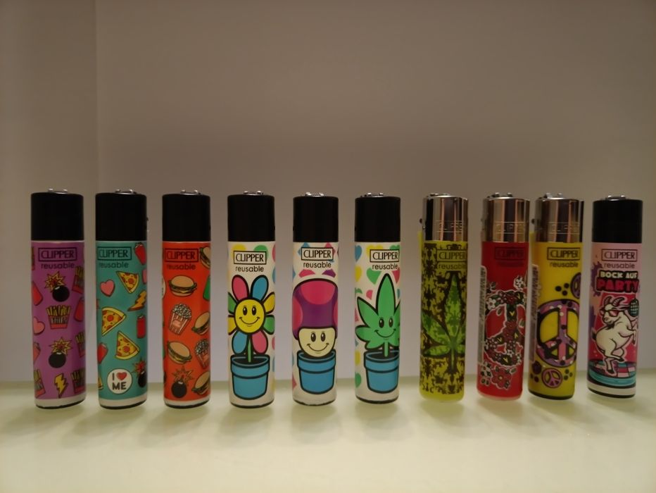 Зажигалки новые Clipper