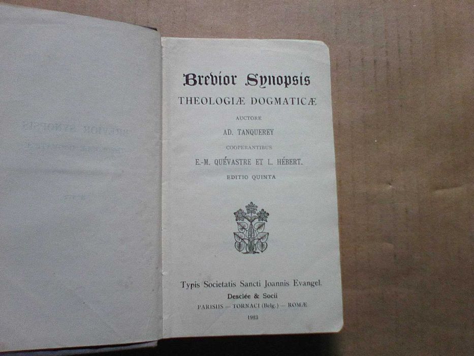 Brevior Synopsis Theologiae Dogmaticae