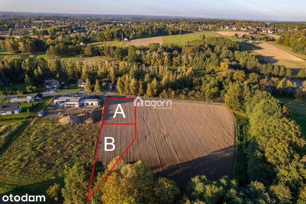 Płaska działka ul. Kromparecka