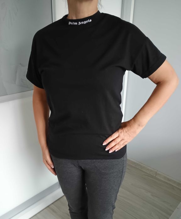 Damski t-shirt/koszulka Palm Angels - rozmiar S, czarny