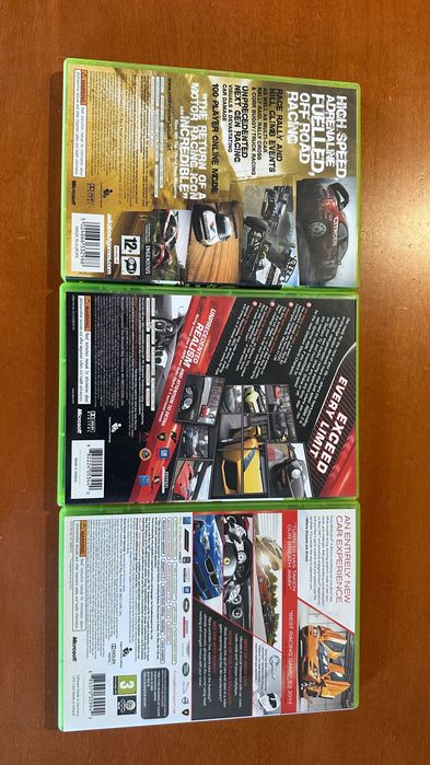 XBOX360 Jogos Pack 3 - Simulador corrida carros