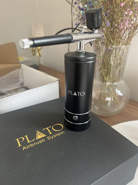 Aerograf Plato do farbowania brwi airbrush jak nowy