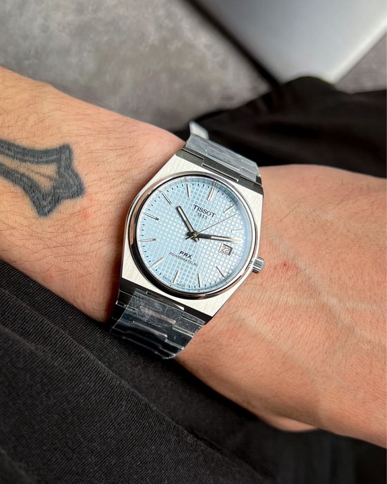 Tissot PRX Powermatic 80 Light Blue T137.407.11.351.00