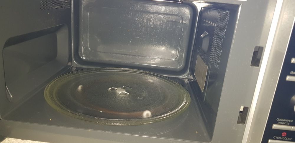 Микроволновка Panasonic с инвертором, грилем, конвекцией, керамика пок