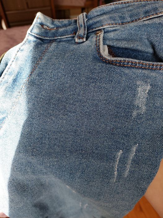 Джинси Мом (сині) розмір 27