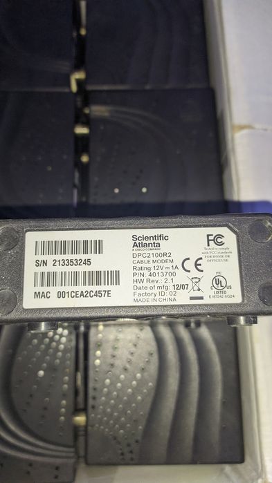 Модем Scientific atlanta dpc2100r2
