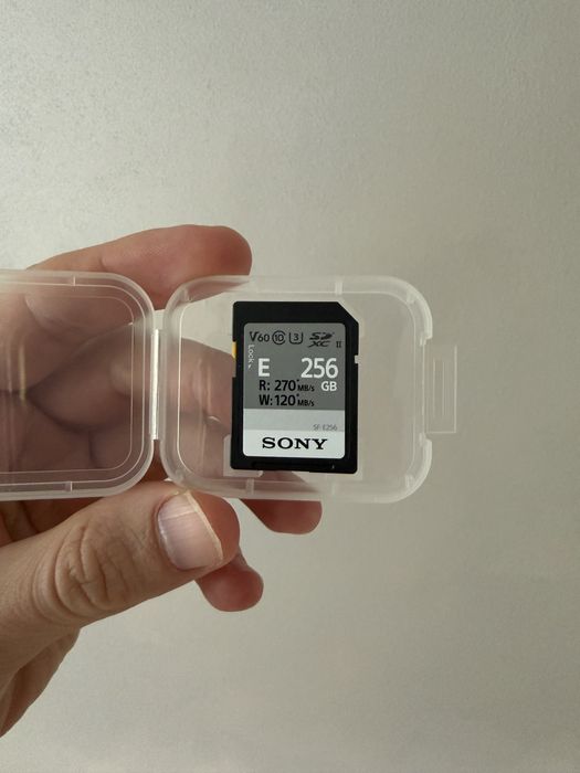 Karta pamięci Sony SF-E256 — SDXC 256 GB
