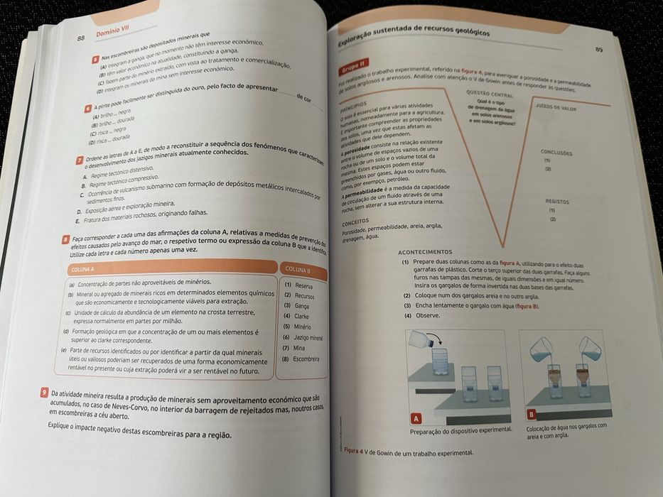Exercícios de Biologia e Geologia 11.º ano