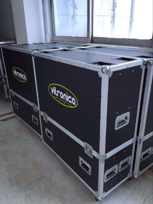 painel video led ph5 indoor 3x2m com cases