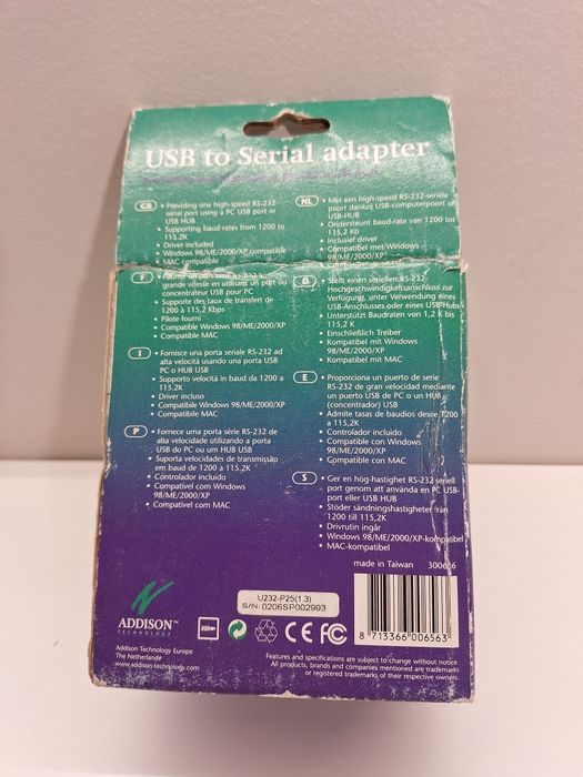 USB to Serial Port Converter64750637852801121