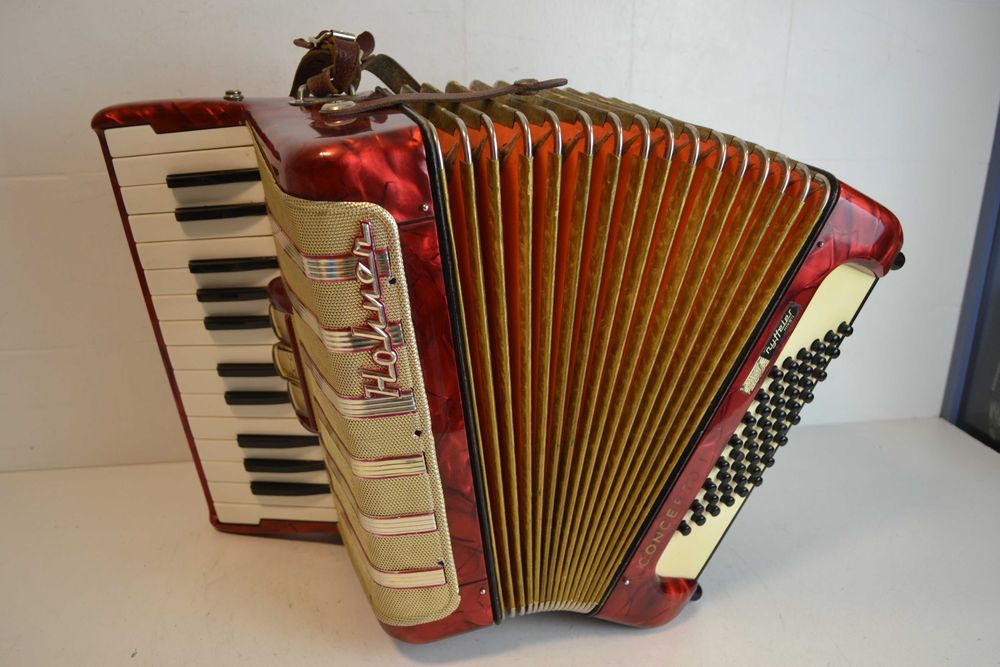 Cordeao Hohner Concerto I 2 Voz 48 Baixos. N 420