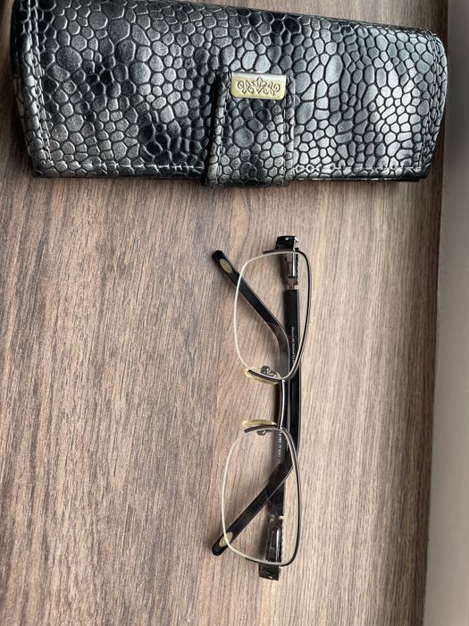 Окуляри для зору при близорукості жіночі 0,5-1.0 з чохлом