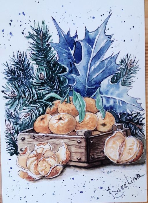 Оригинальные открытки от художника