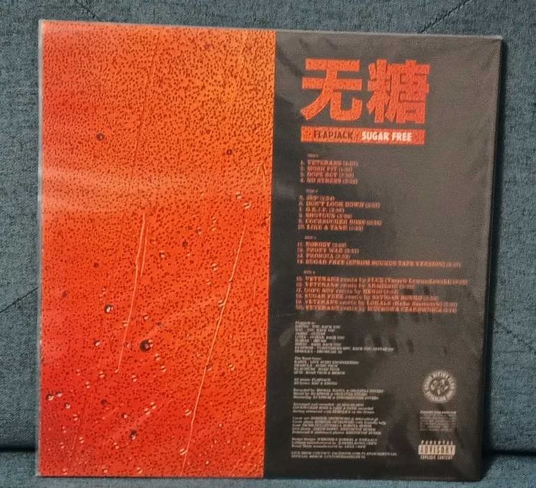 FLAPJACK- Sugar Free 2LP; Hardcore, Nu Metal, Thrash + opakowanie z Logo UNIKAT (folia)