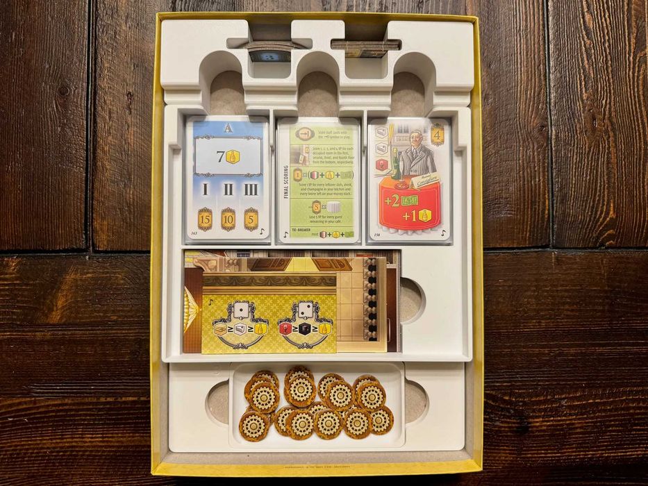 Insert / organizer do gry Grand Austria Hotel + dodatek Let’s Waltz