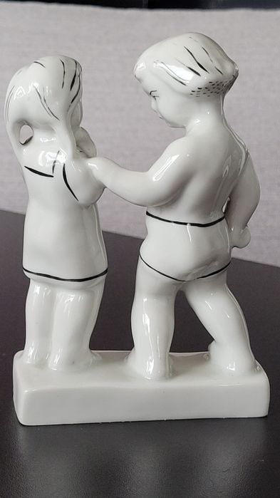 Chodzież figurka para dzieci / Jaś i Małgosia lata 50/60