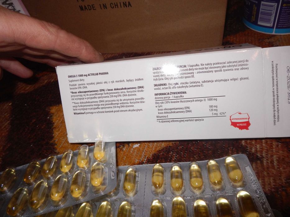 Wyprzedaż->ACTIVLAB PHARMA OMEGA 3 1000mg 60cap