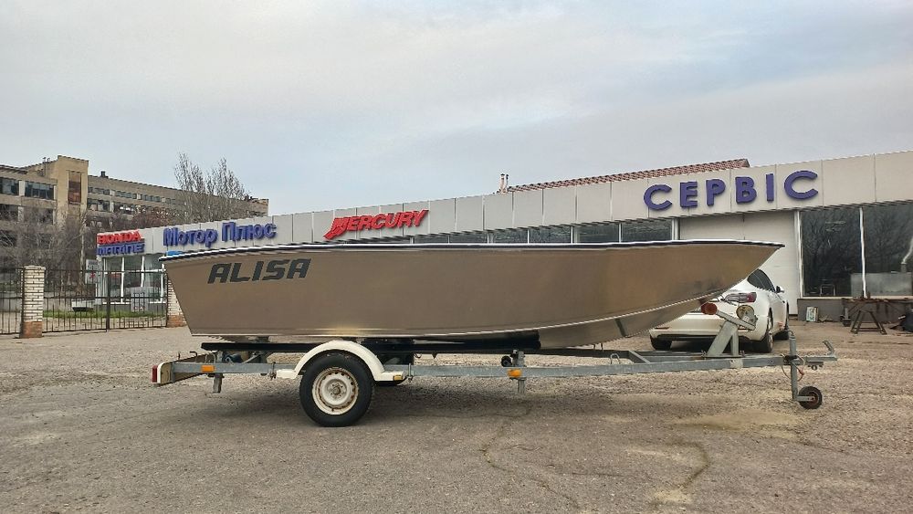 Човен алюмінієвий новий Alisa 525 ПРОМИСЛОВИЙ