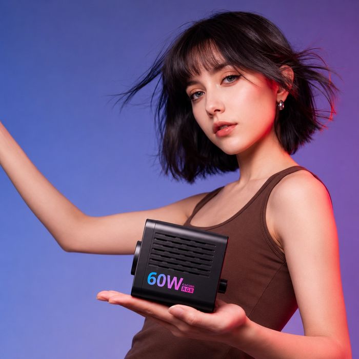 Світло Ulanzi C60 RGB 60W з акумулятором | Mini Bowens | 2500-6500K