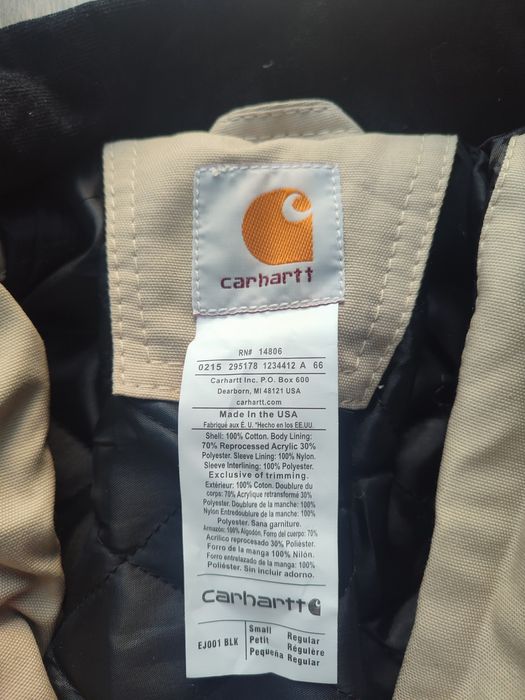 Casaco Bege Carhartt Detroit