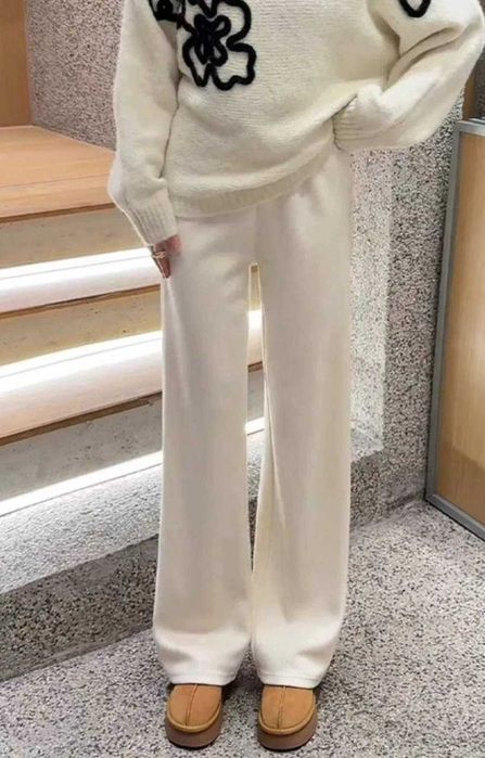 Білі штани жіночі • ідеальний стан - розмір S