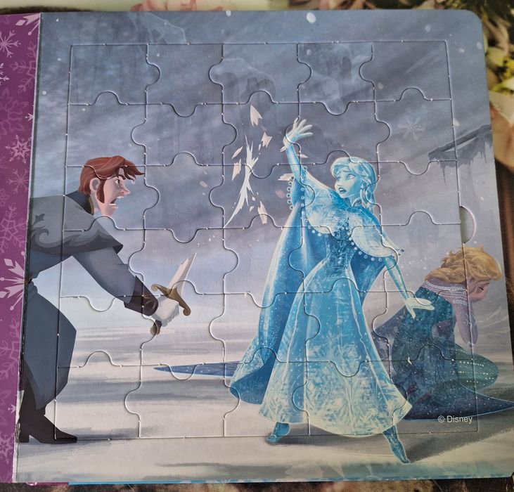 Czytam i układam, Kraina Lodu Disney
