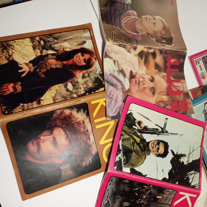 Kino  czasopisma Olbrychski Bozena Tyszkiewicz  Zbigniew  Cybulski