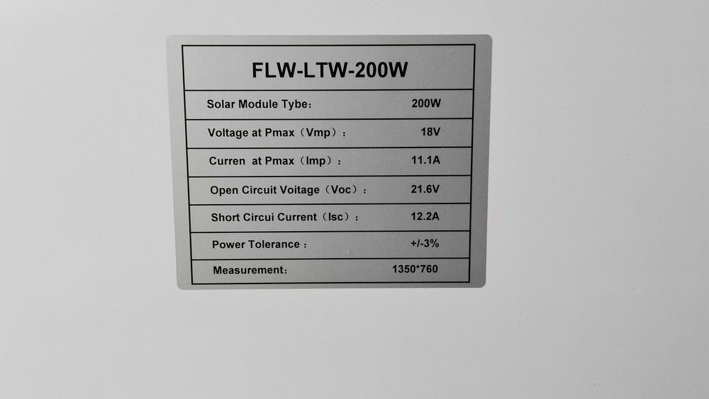 Солнечные панели поликристаллические 18V (17.78V) PowMr Flexible 200W